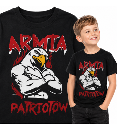 Koszulka dziecięca Patriotyczna ARMIA PATRIOTÓW